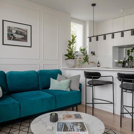Stylowy Apartament Przy Metrze Varsavia Esterno foto