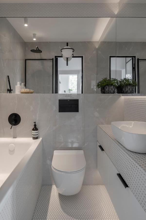 Stylowy Apartament Przy Metrze Varsavia Esterno foto