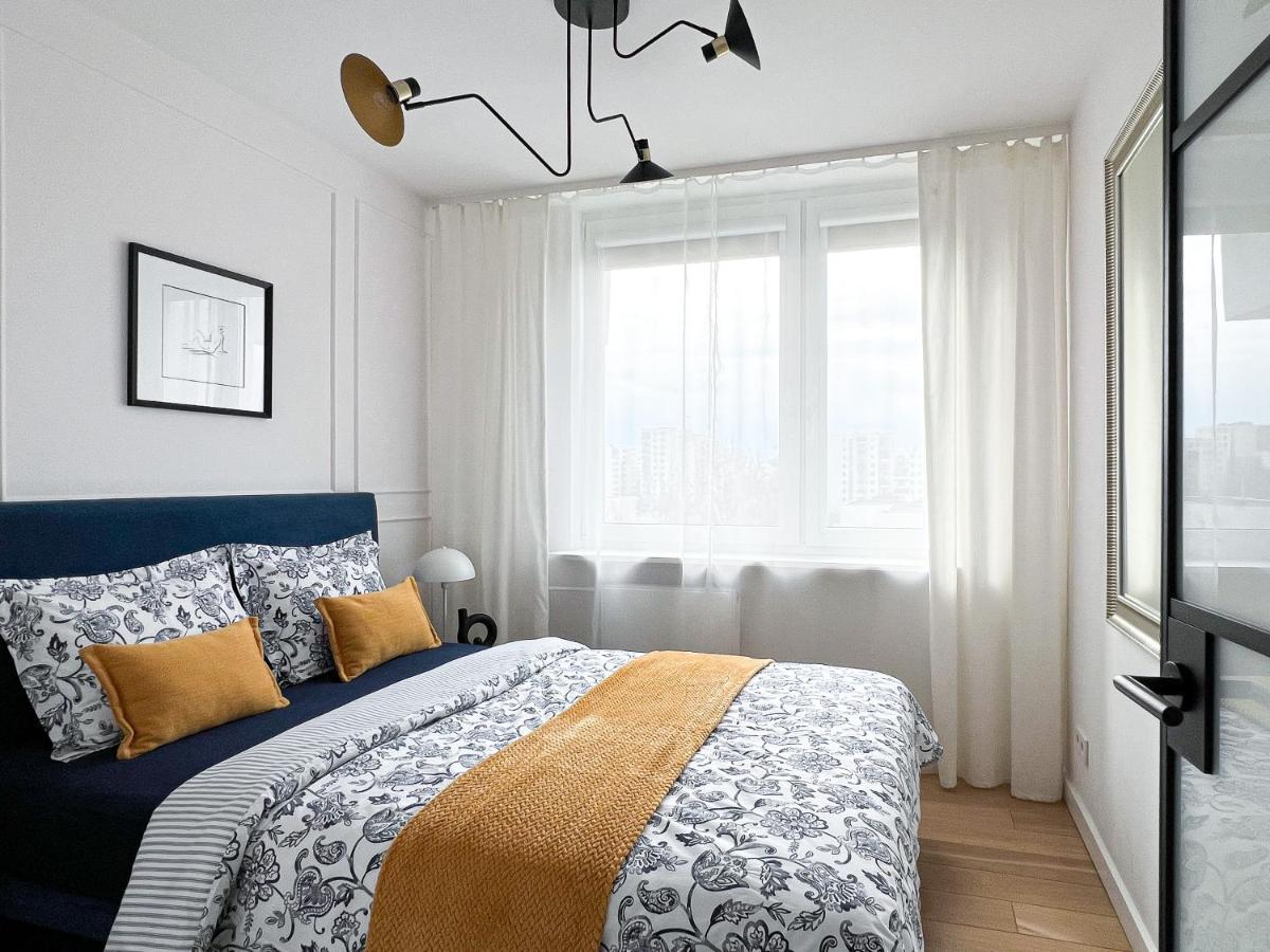 Stylowy Apartament Przy Metrze Varsavia Esterno foto
