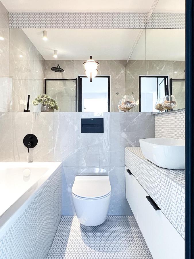Stylowy Apartament Przy Metrze Varsavia Esterno foto