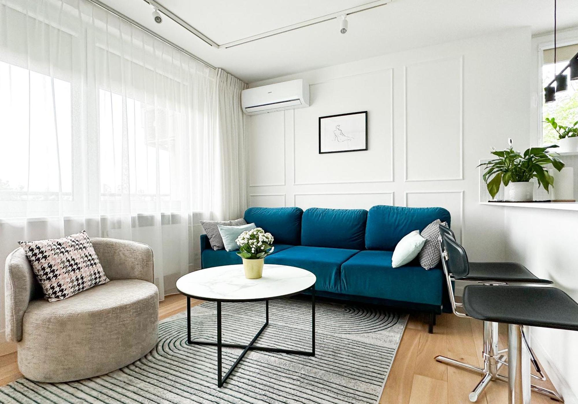 Stylowy Apartament Przy Metrze Varsavia Esterno foto